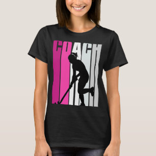 Camiseta Enseñar a profesora de hockey hockey hembra instru