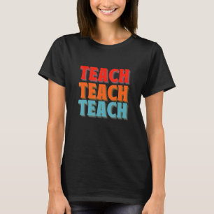 Camiseta Enseñar Al Mejor Profesor Para El Centro De Enseña