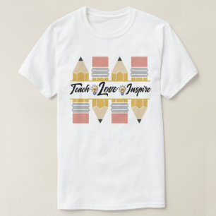 Camiseta Enseñar, Amar, Inspirar