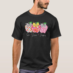 Camiseta Enseñar amor inspira al profesor Coquette Bow Lápi