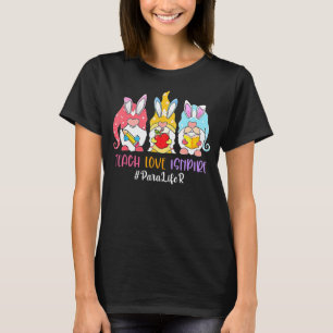 Camiseta Enseñar Amor Inspire Para La Vida Conejito Profeso