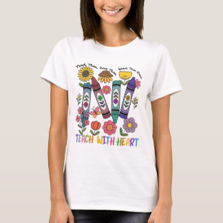 Camiseta Enseñar con Corazón 