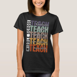 Camiseta Enseñar en la Escuela Media