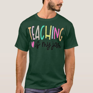 Camiseta Enseñar es mi mermelada para profesores educados