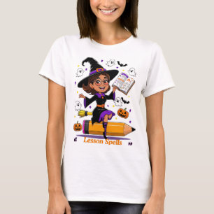 Camiseta Enseñar es un grito total – Despedida de Halloween