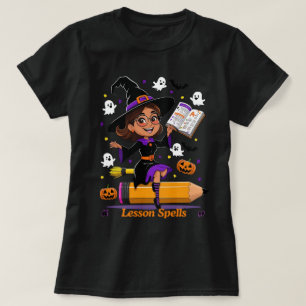 Camiseta Enseñar es un grito total – Despedida de Halloween
