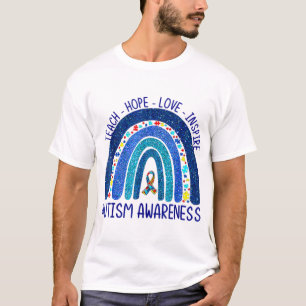 Camiseta Enseñar Esperanza El Amor Inspira Al Profesor Que 