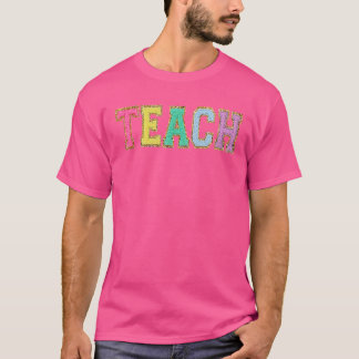 Camiseta Enseñar La Vida Del Profesor El Primer Día De La E