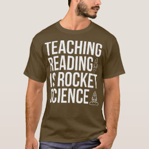 Camiseta Enseñar Lectura Es Una Larga Manga Ciencia De Cohe