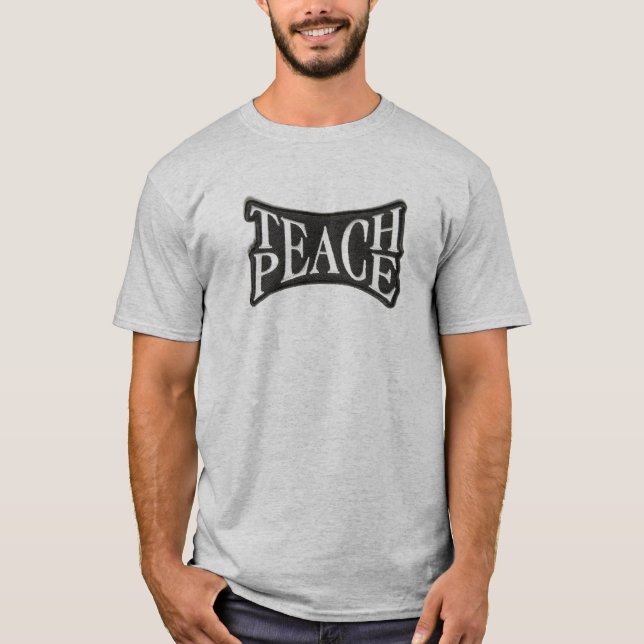 Camiseta Enseñe a la paz (Anverso)