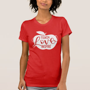 Camiseta Enseñe al amor inspiran