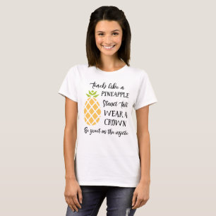 Camiseta Enseñe como un campo de la escuela de verano del