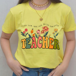 Camiseta Enséñenlos amarlos ver crecer regalo de profesor
