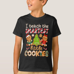 Camiseta Enseño A Cristo El Profesor De Cookies Más Intelig