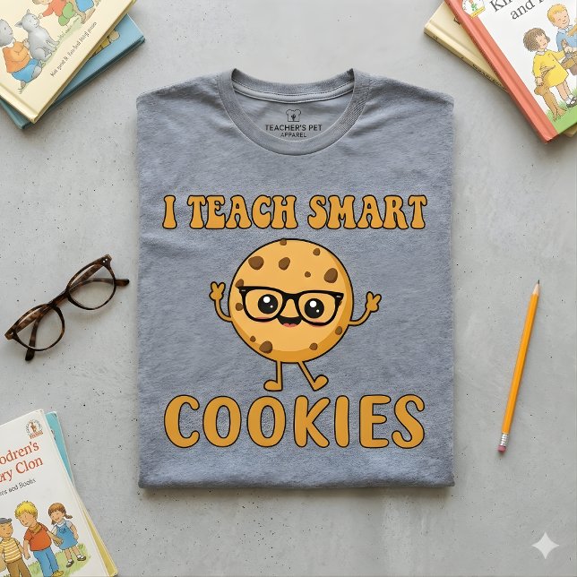 Camiseta Enseño a Galletas Inteligentes | Frase Divertida d (Subido por el creador)