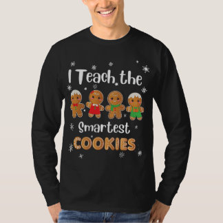Camiseta Enseño A La Docente Christma De Las Galletas Más I