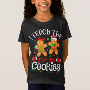 Camiseta Enseño A La Docente Más Inteligente De Cookies Xma