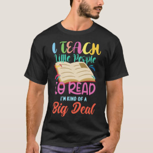 Camiseta Enseño A La Gente A Leer El Libro Grande A Deporte