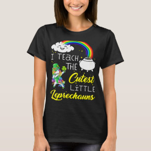 Camiseta Enseño A La Pequeña Leprechauns Más Cuidadosa Unic