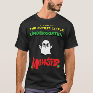 Camiseta Enseño A La Pequeña Y Más Cuidadosa Niñera Monster