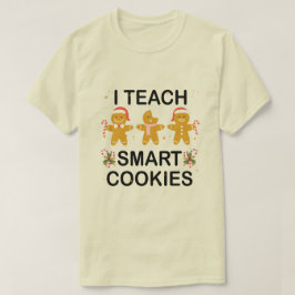 Camiseta Enseño A Las Cookies Inteligentes Graciosamente Tr
