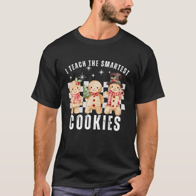 Camiseta Enseño a las galletas más inteligentes divertido p (Anverso)