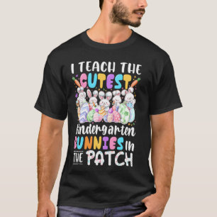 Camiseta Enseño a los conejitos de jardín de infantes más l