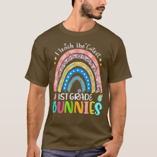 Camiseta Enseño a los conejitos más guapos 1 profesor de pr
