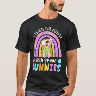 Camiseta Enseño a los conejitos más lindos de 8vo grado Mae