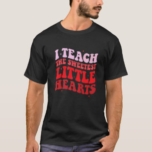 Camiseta Enseño a los corazones más dulces Profesor Groovy 