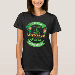 Camiseta Enseñó a los duendecillos más lindos en el jardín