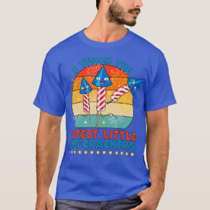 Camiseta Enseño a los más pequeños petardos de julio