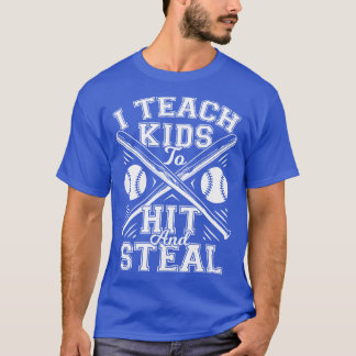 Camiseta Enseño A Los Niños A Golpear Y Robar Regalo De Ent