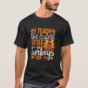 Camiseta Enseño A Los Pavos Más Atractivos Y Divertidos Mae