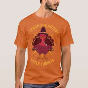 Camiseta Enseño A Los Pavos Más Cuidados