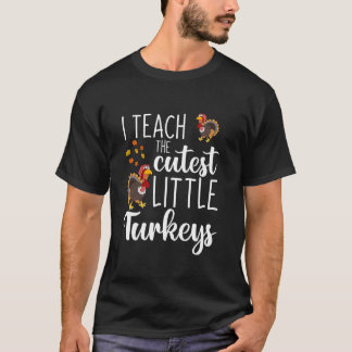 Camiseta Enseño A Los Pavos Más Cuidadosos En La Escuela De