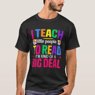Camiseta Enseño A Los Pequeños A Leer A Maestros Leídos