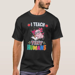 Camiseta Enseño A Los Pequeños Humanos De La Escuela Primar