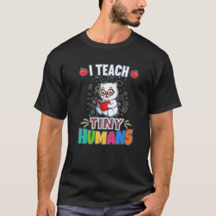Camiseta Enseño A Los Pequeños Humanos De La Escuela Primar