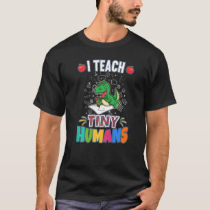 Camiseta Enseño A Los Pequeños Humanos De La Escuela Primar