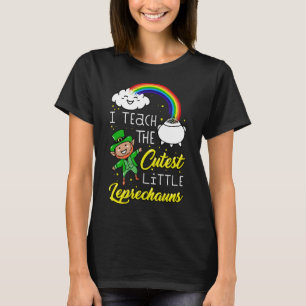 Camiseta Enseño A Los Pequeños Leprechauns Más Atractivos D