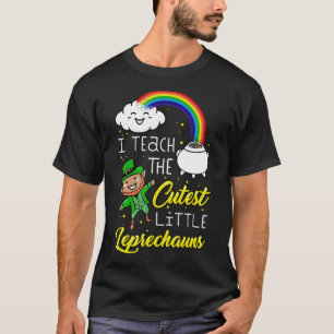 Camiseta Enseño A Los Pequeños Leprechauns Más Atractivos D