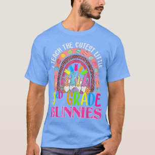 Camiseta Enseño A Los Pequeños Y Cuidadosos Bunnies De 3º G