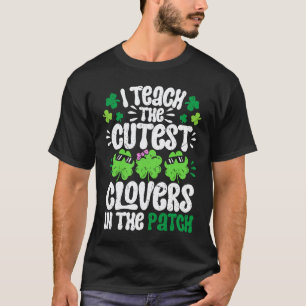 Camiseta Enseño a los tréboles más lindos del parche Maestr