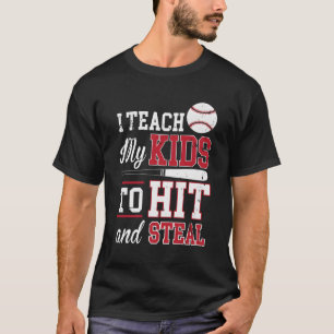 Camiseta Enseño A Mi A Golpear Y Robar