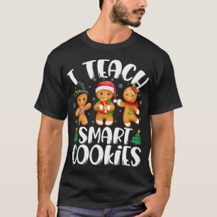 Camiseta Enseño a Navidades de cookies inteligentes Cute Gi