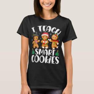 Camiseta Enseño a Navidades de cookies inteligentes Cute Gi