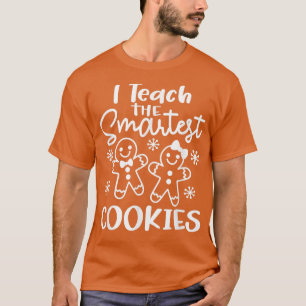 Camiseta Enseño Al Profesor De Pan De Gingerbread Más Intel