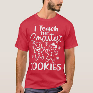 Camiseta Enseño Al Profesor De Pan De Gingerbread Más Intel