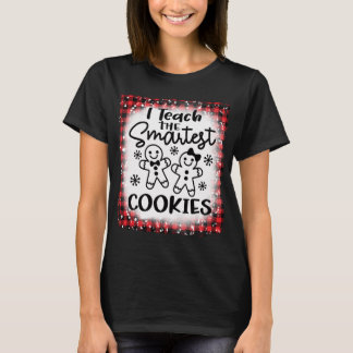 Camiseta Enseño Al Profesor De Pan De Gingerbread Más Intel